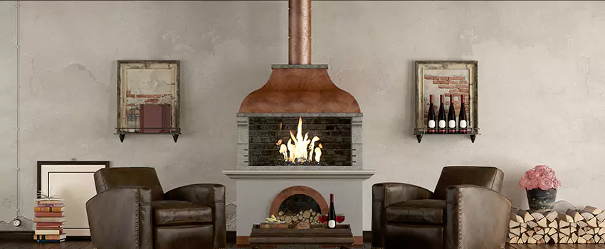 Thelin Hearth Products Providence Pellet Insert Fireplace Installation in Torrance, CA